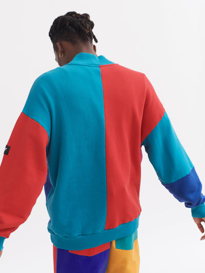 Lazy Oaf Cut & Colour Sweatshirt