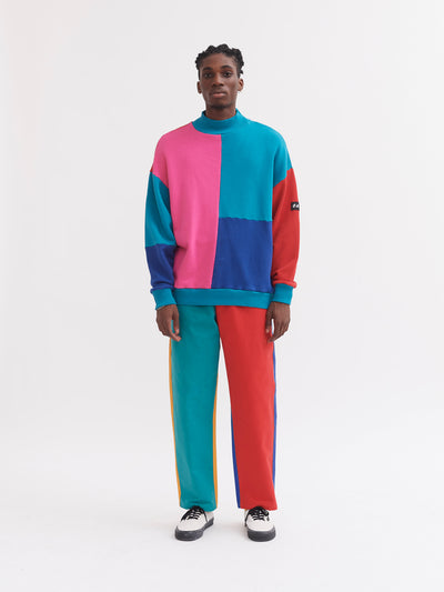 Lazy Oaf Cut & Colour Sweatshirt