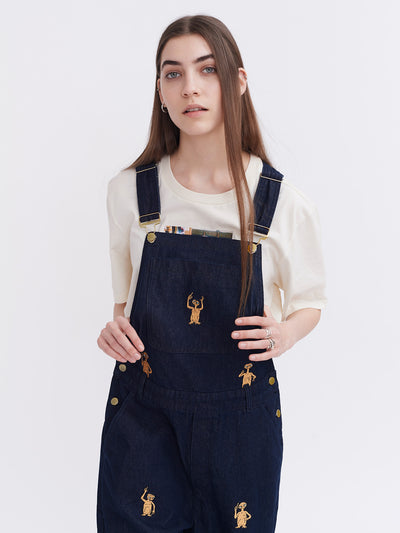 Lazy Oaf X E.T Repeat Dungarees