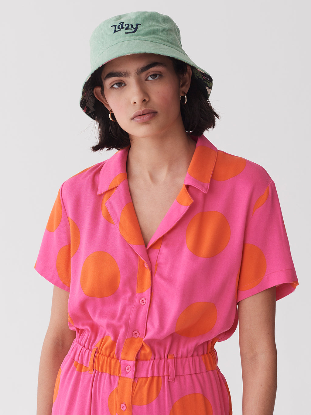 Lazy Oaf Daytrip Polka Jumpsuit