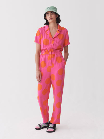 Lazy Oaf Daytrip Polka Jumpsuit