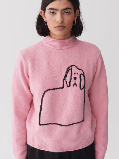 Lazy Oaf Doggy Outline Jumper