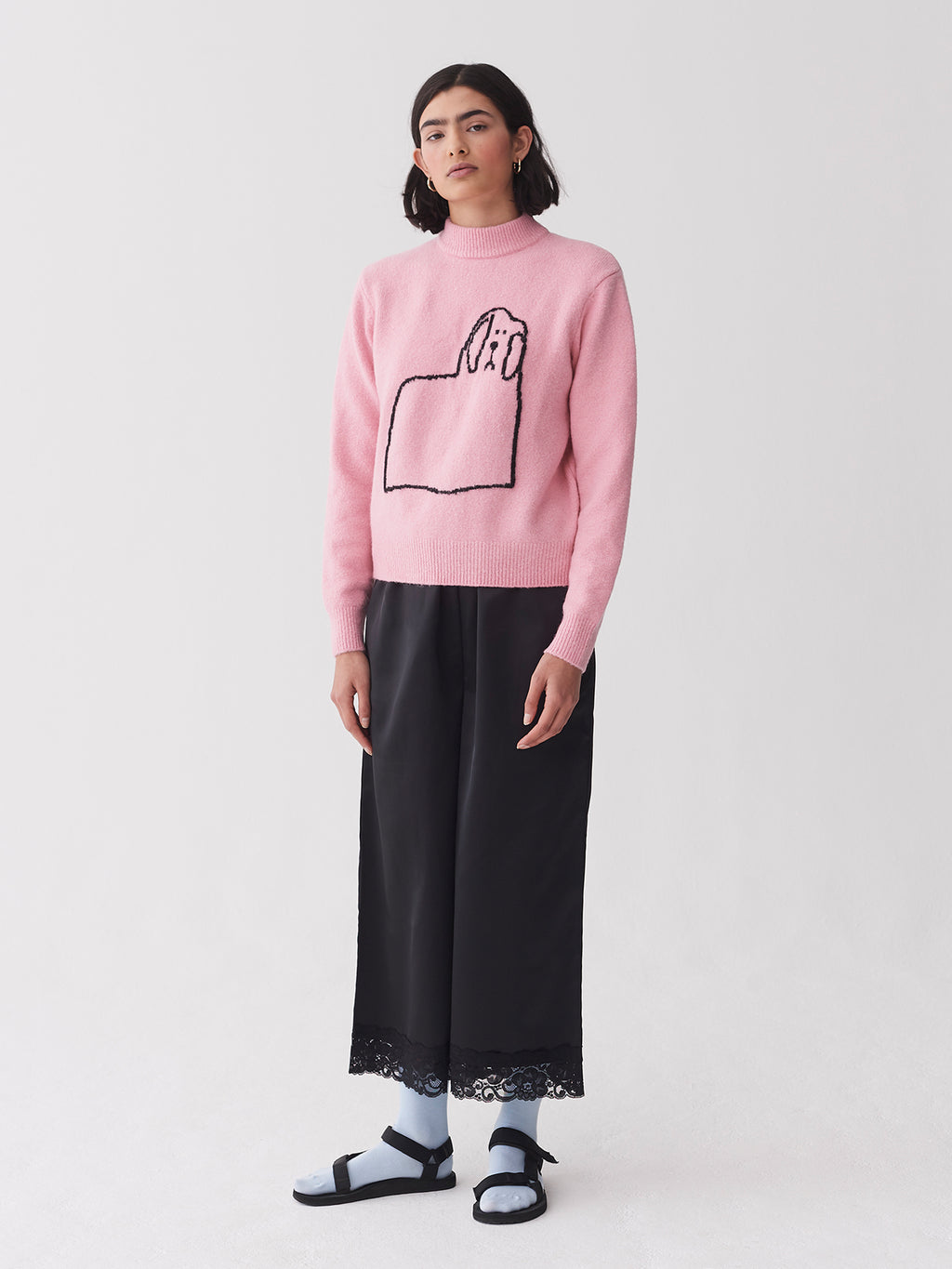 Lazy Oaf Doggy Outline Jumper