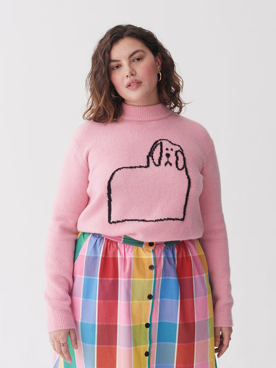 Lazy Oaf Doggy Outline Jumper