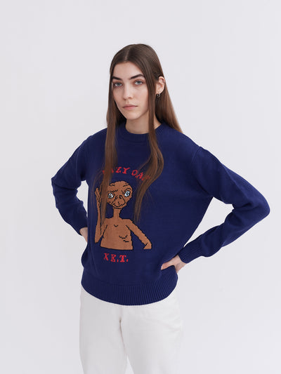 Lazy Oaf X E.T Knit Jumper