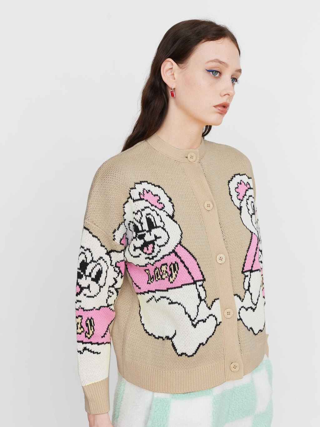 Lazy Oaf Bearing Gifts Cardigan