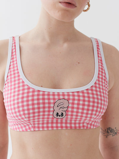 Esther Loves Oaf Esther Gingham Bikini Top