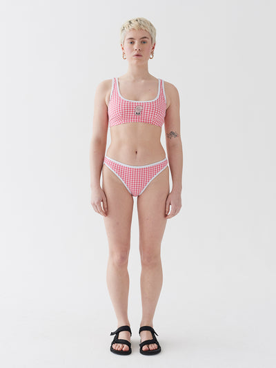 Esther Loves Oaf Esther Gingham Bikini Top