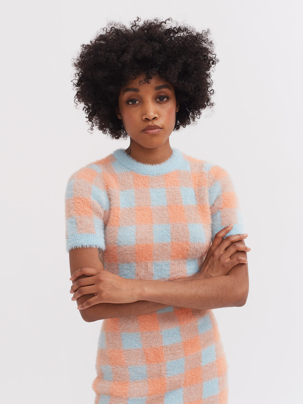 Lazy Oaf Feeling Peachy Knit Dress