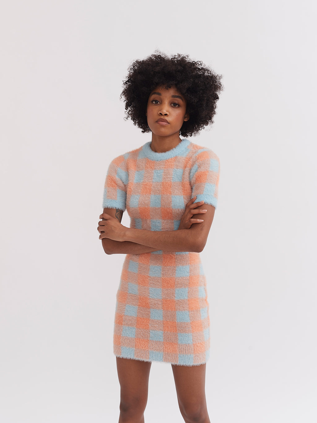 Lazy Oaf Feeling Peachy Knit Dress