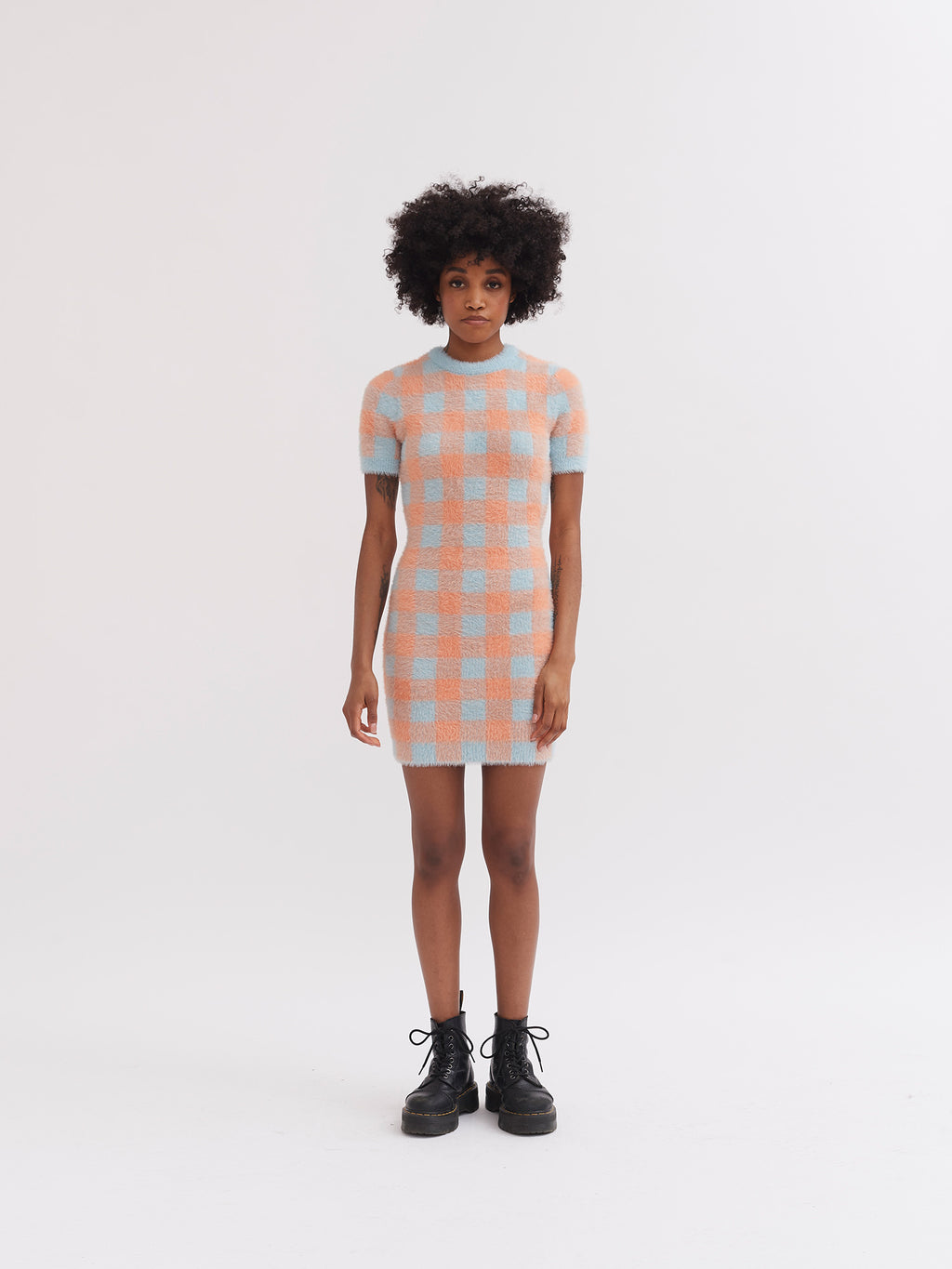 Lazy Oaf Feeling Peachy Knit Dress