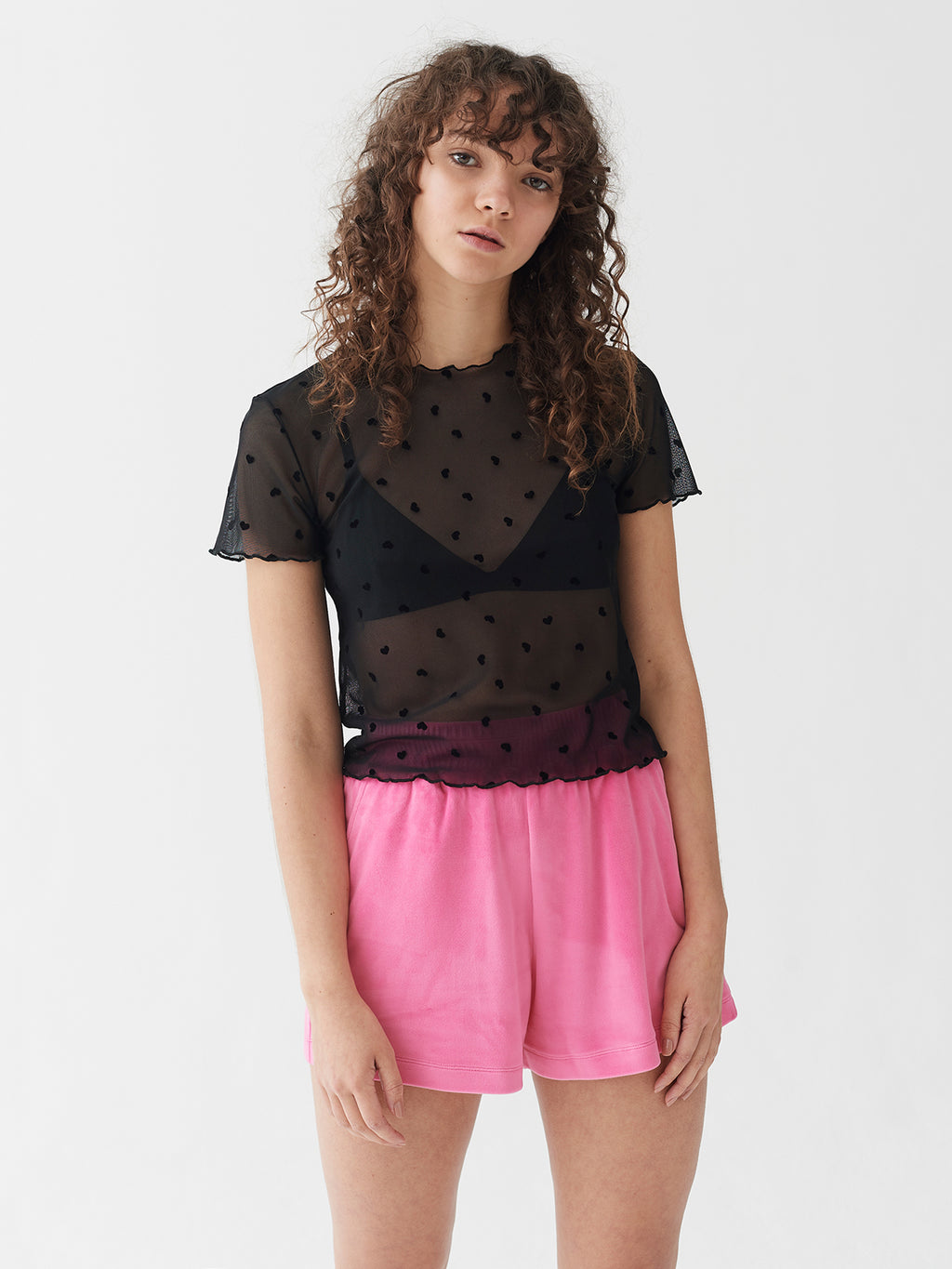 Lazy Oaf Flock Off Sheer Tee