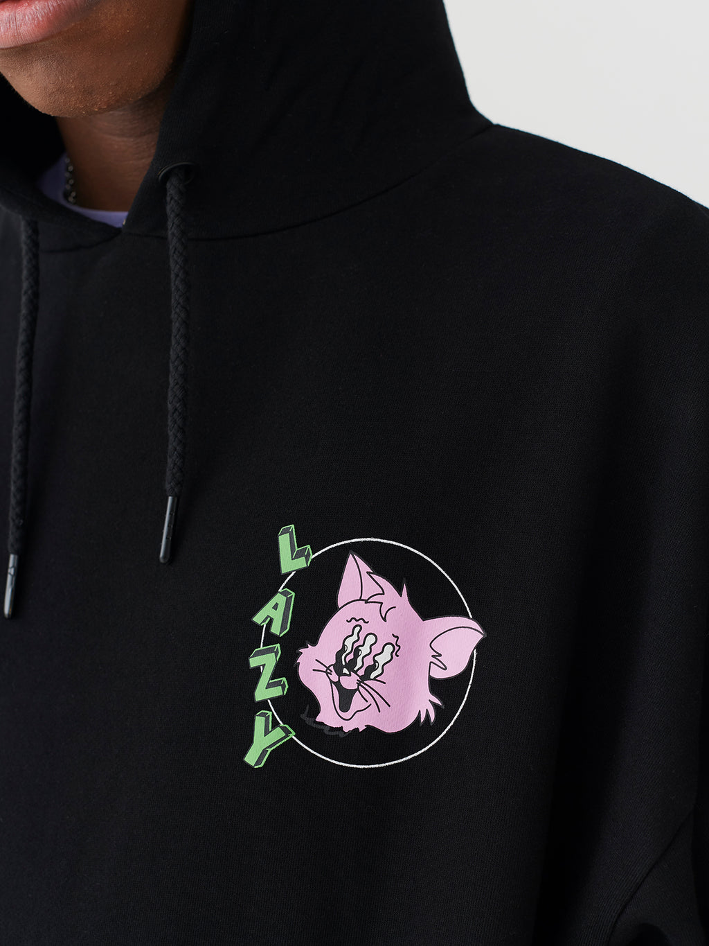 Lazy Oaf Flower Kitty Hoodie