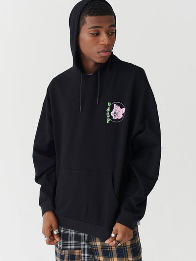 Lazy Oaf Flower Kitty Hoodie