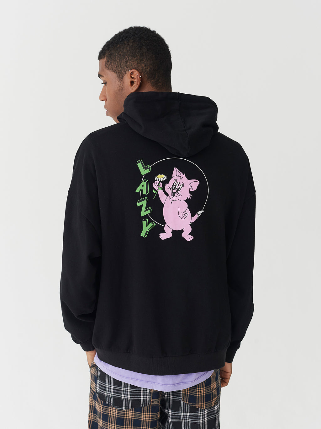 Lazy Oaf Flower Kitty Hoodie