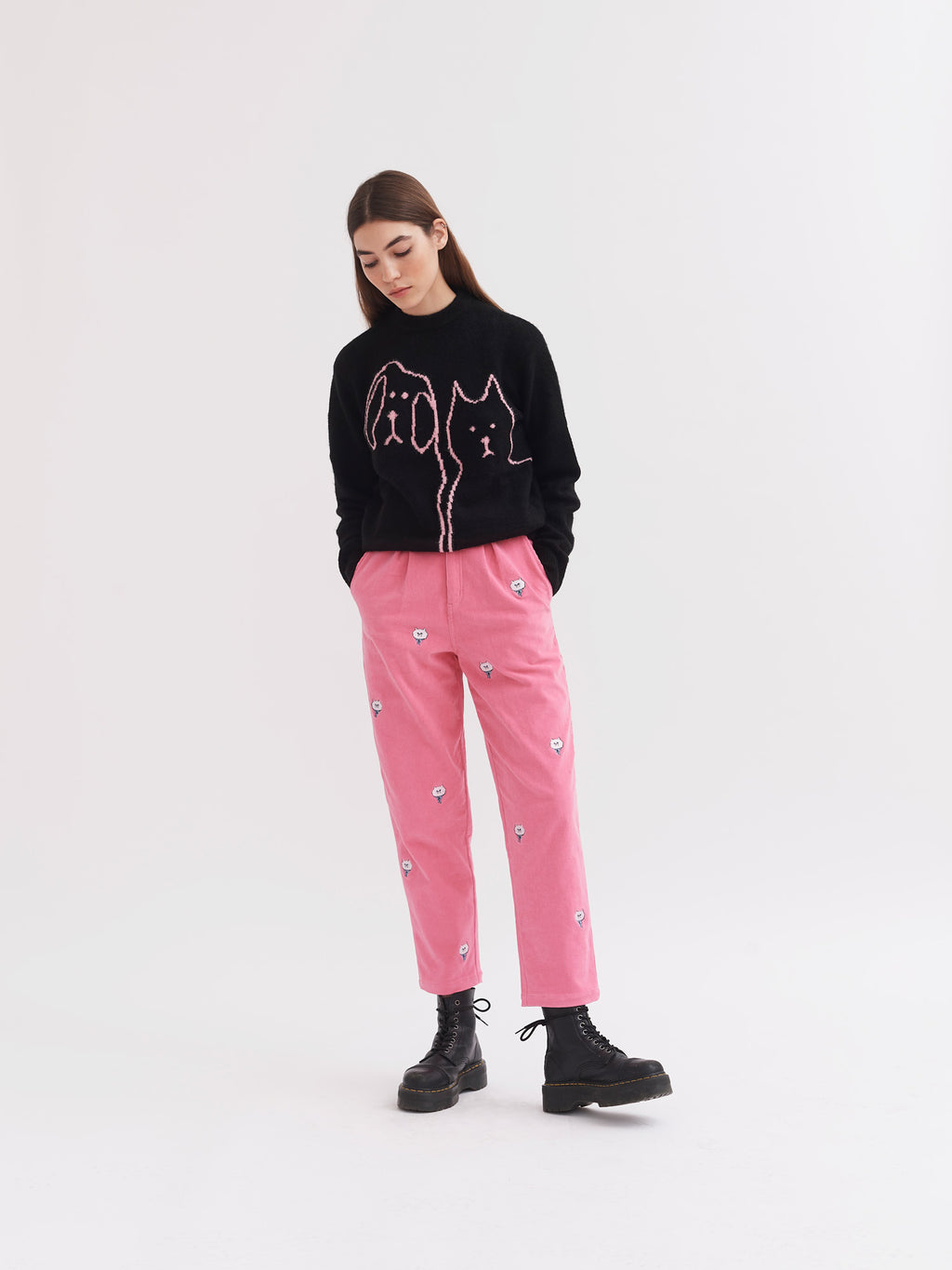 Lazy Oaf Little Kitty Cord Pants