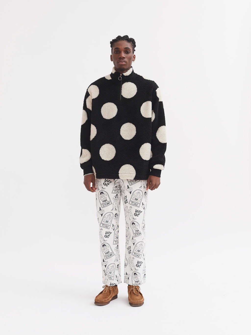 Lazy Oaf Giant Polka Fleece