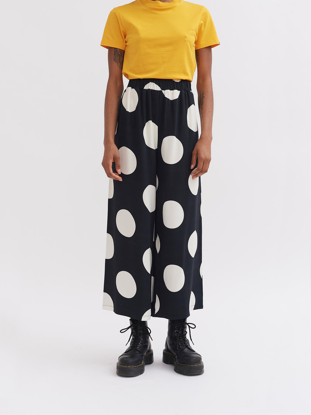 Lazy Oaf Giant Polka Wide Leg Trousers