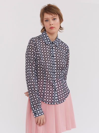 Lazy Oaf Gingham Love Button Up Shirt