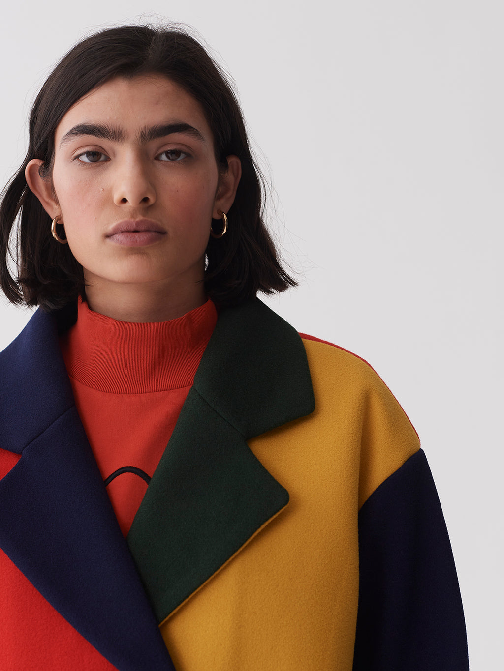 Lazy Oaf Grow Your Own Colour Block Coat