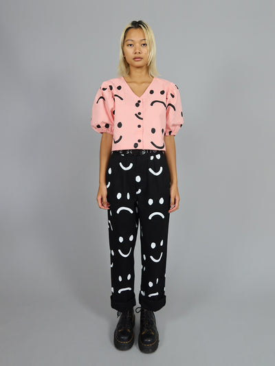 Lazy Oaf Happy Sad Boxy Shirt