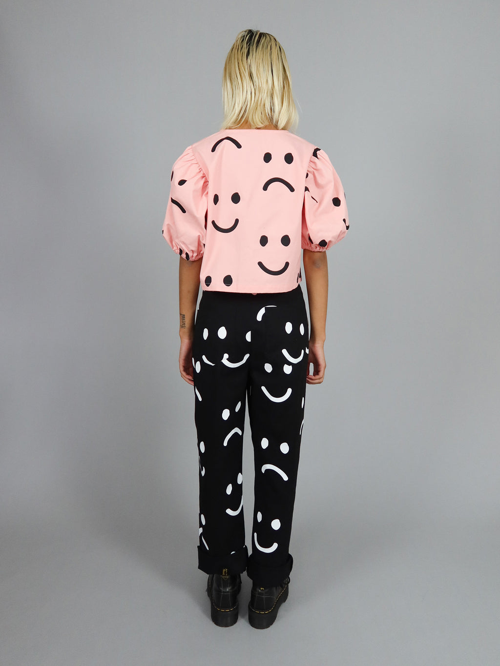 Lazy Oaf Happy Sad Boxy Shirt