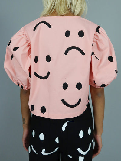 Lazy Oaf Happy Sad Boxy Shirt