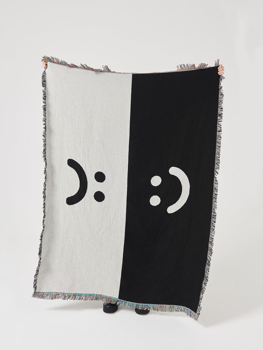 Lazy Oaf Large Two Faced Throw Blanket