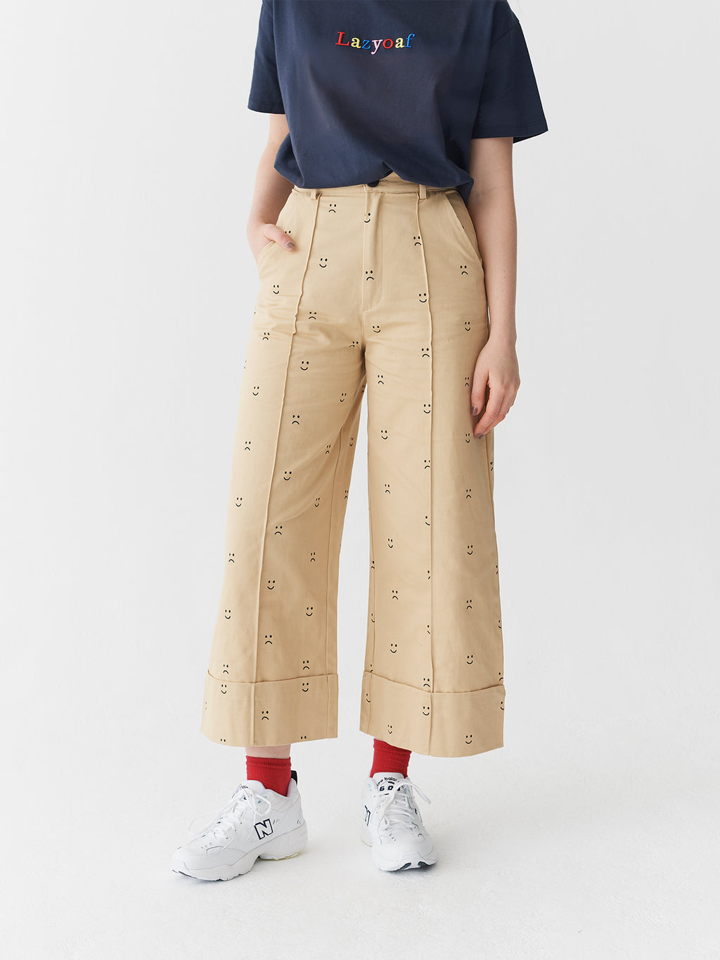 Lazy Oaf Happy Sad Chino Trousers