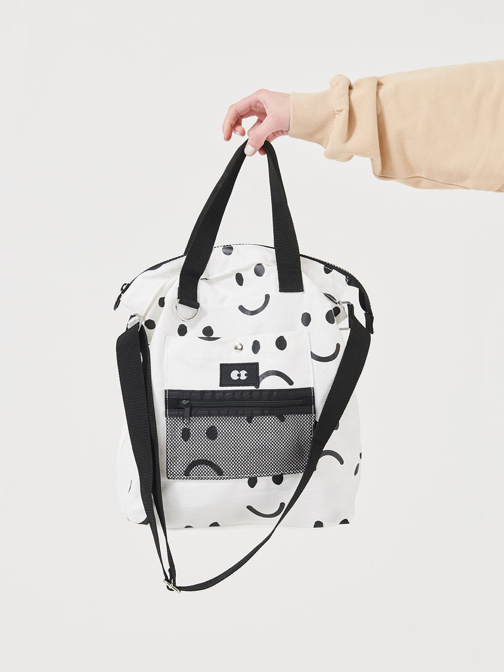 Lazy Oaf Happy Sad Tote Bag