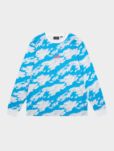 Lazy Oaf Head In The Clouds Long Sleeve Tee