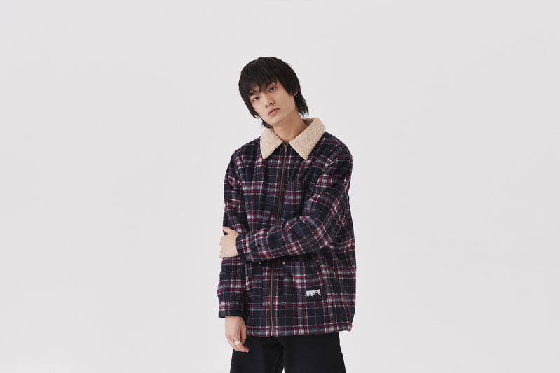 Lazy Oaf Check Hunters Jacket