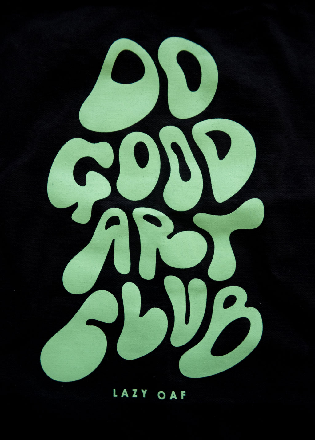 Lazy Oaf Do Good Art Club Tote Bag