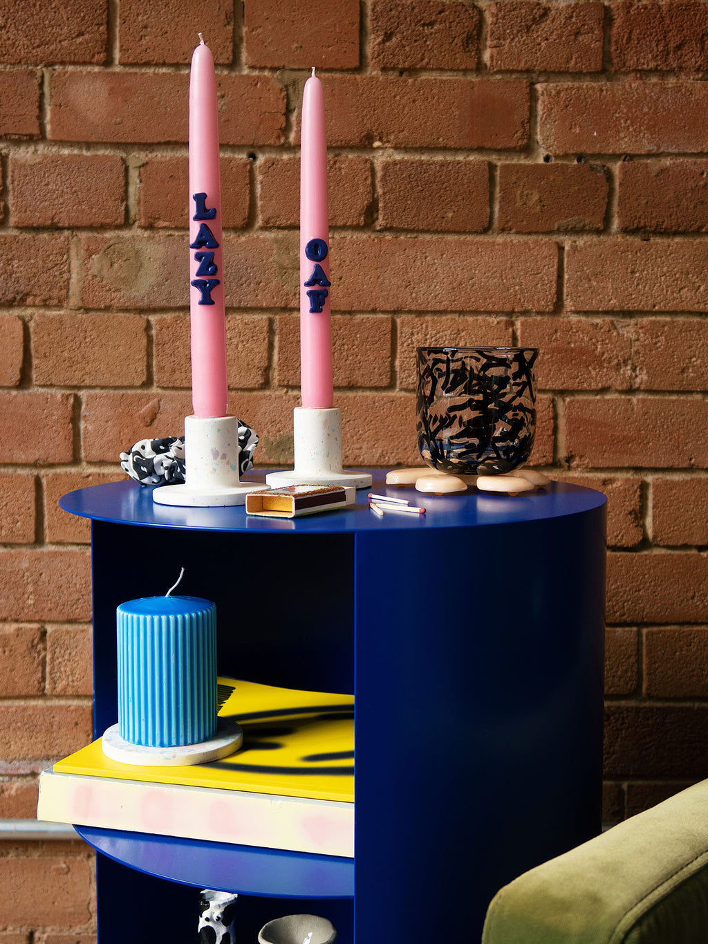 Lazy Oaf X Pepper Loves Candle - Pair