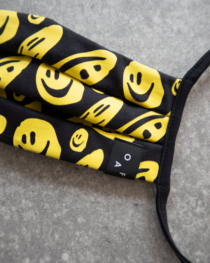 Lazy Oaf Squish Face Print Face Mask