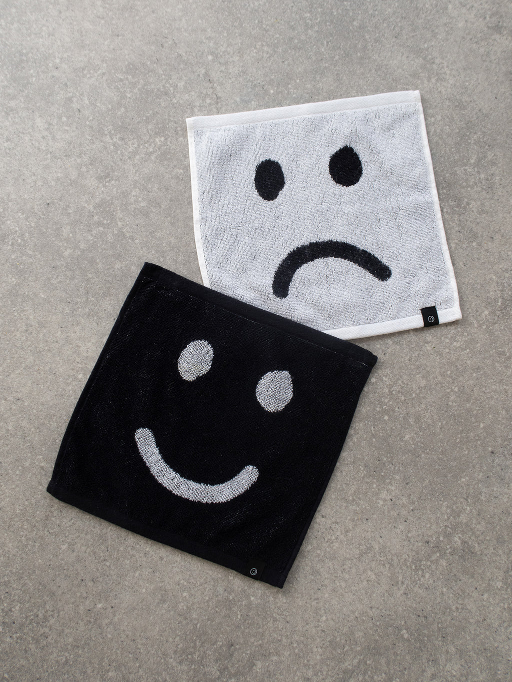 Happy Sad Face Cloth