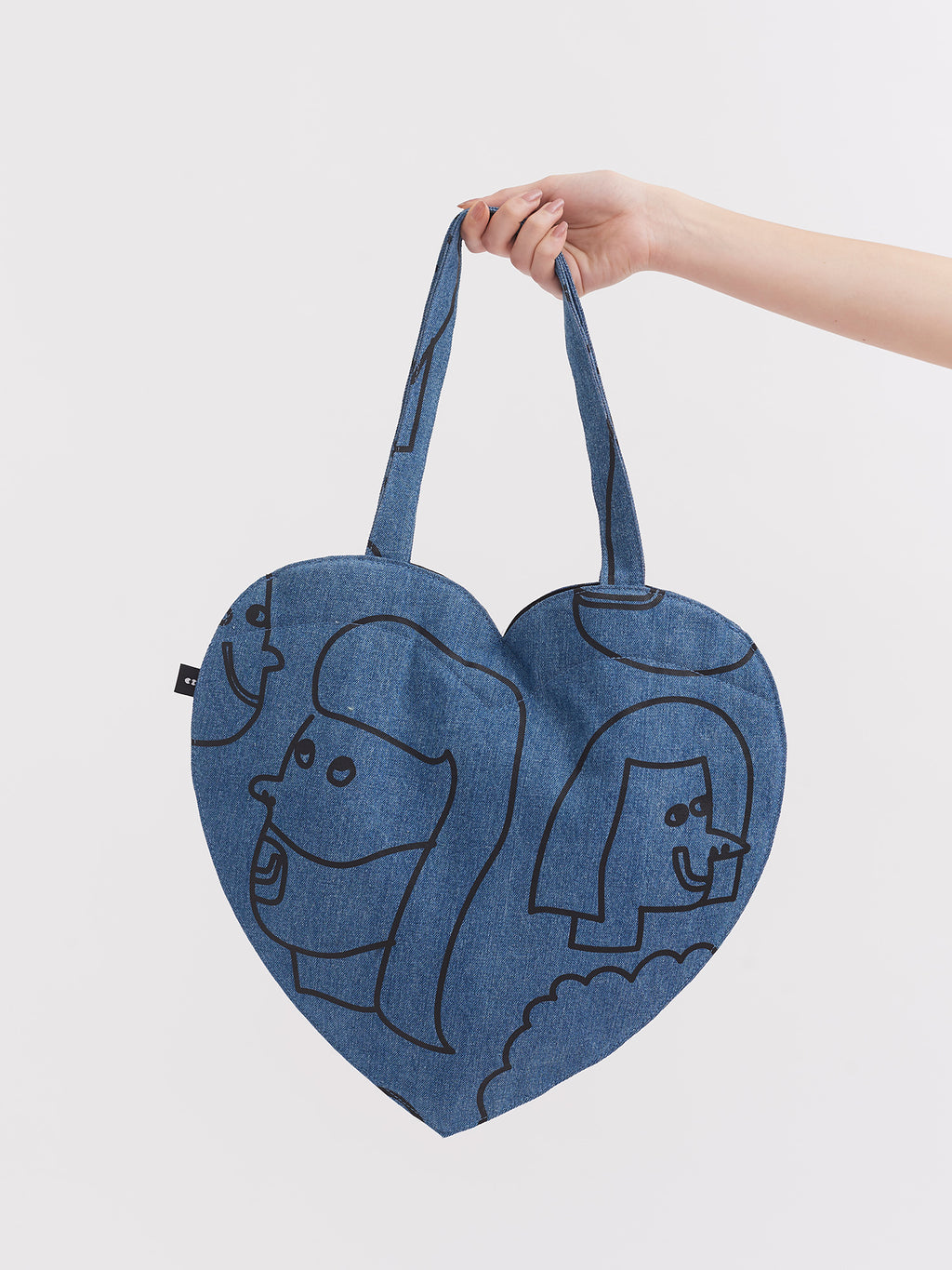 Lazy Oaf Face It Heart Bag