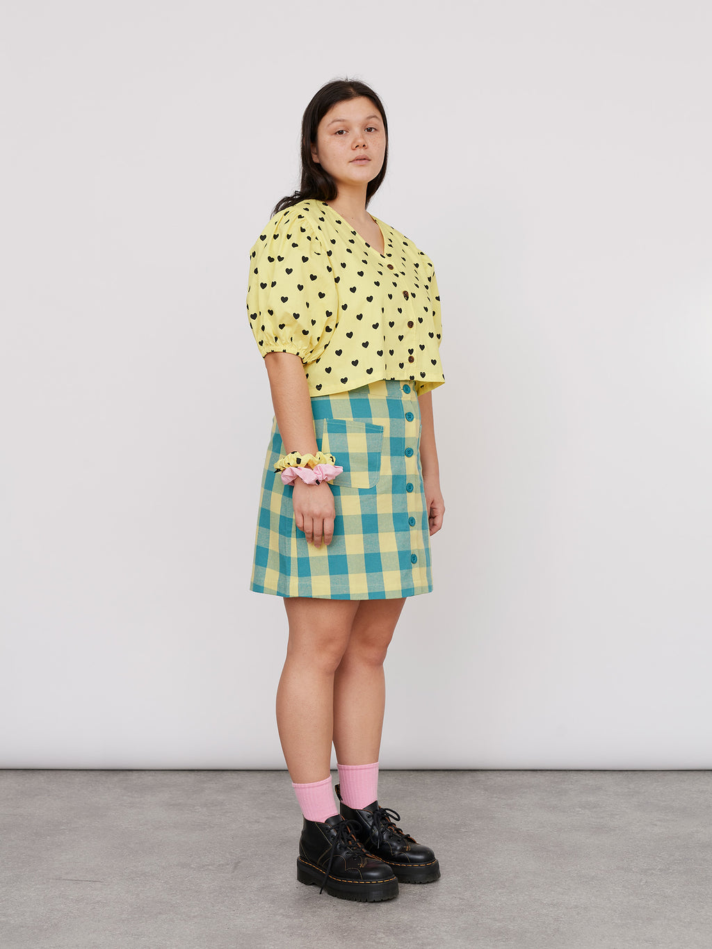 Lazy Oaf Lemon Love Boxy Shirt