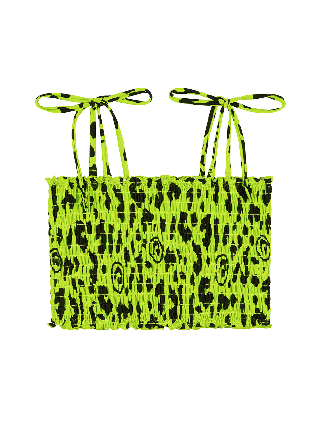 Lazy Oaf Limey Leopard Bikini Top