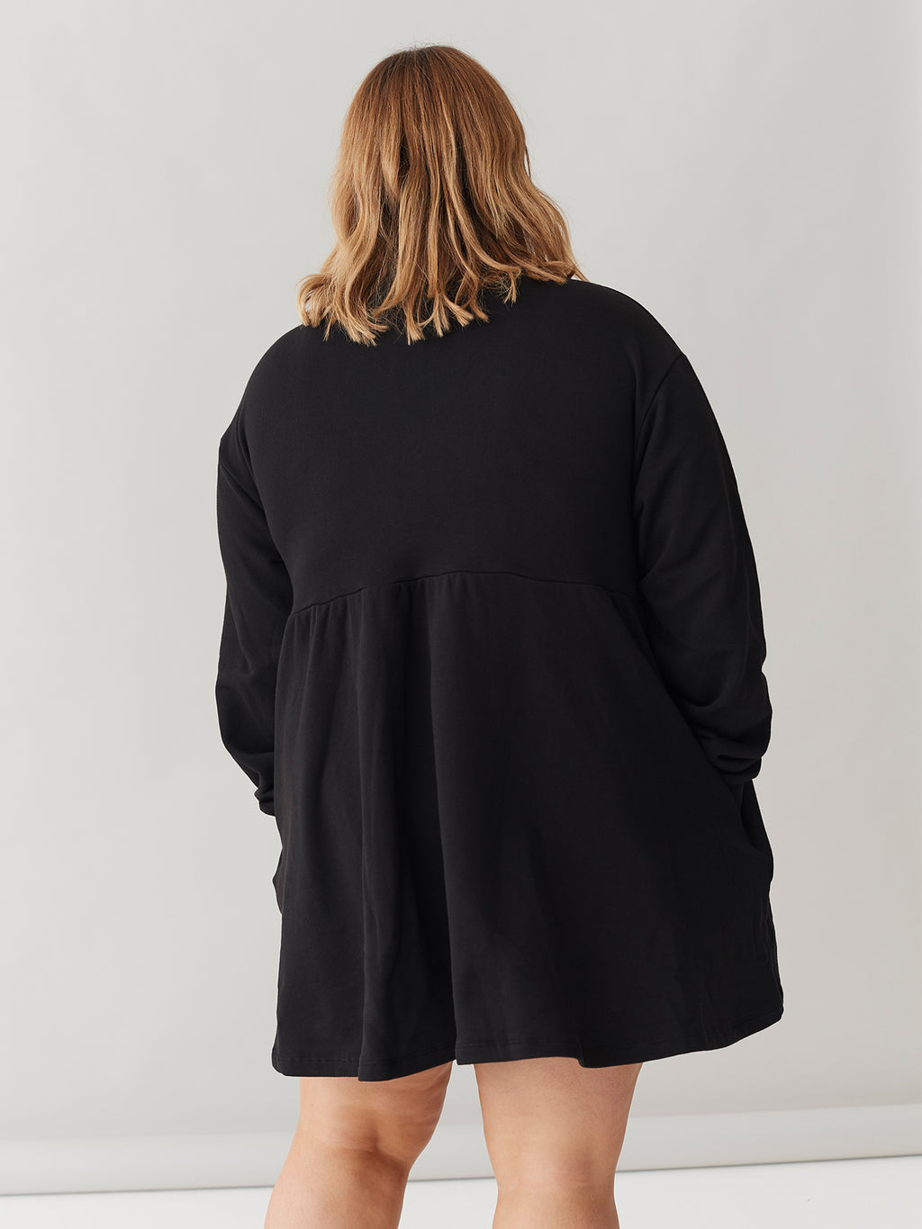 LO Sally Sweater Dress - Black