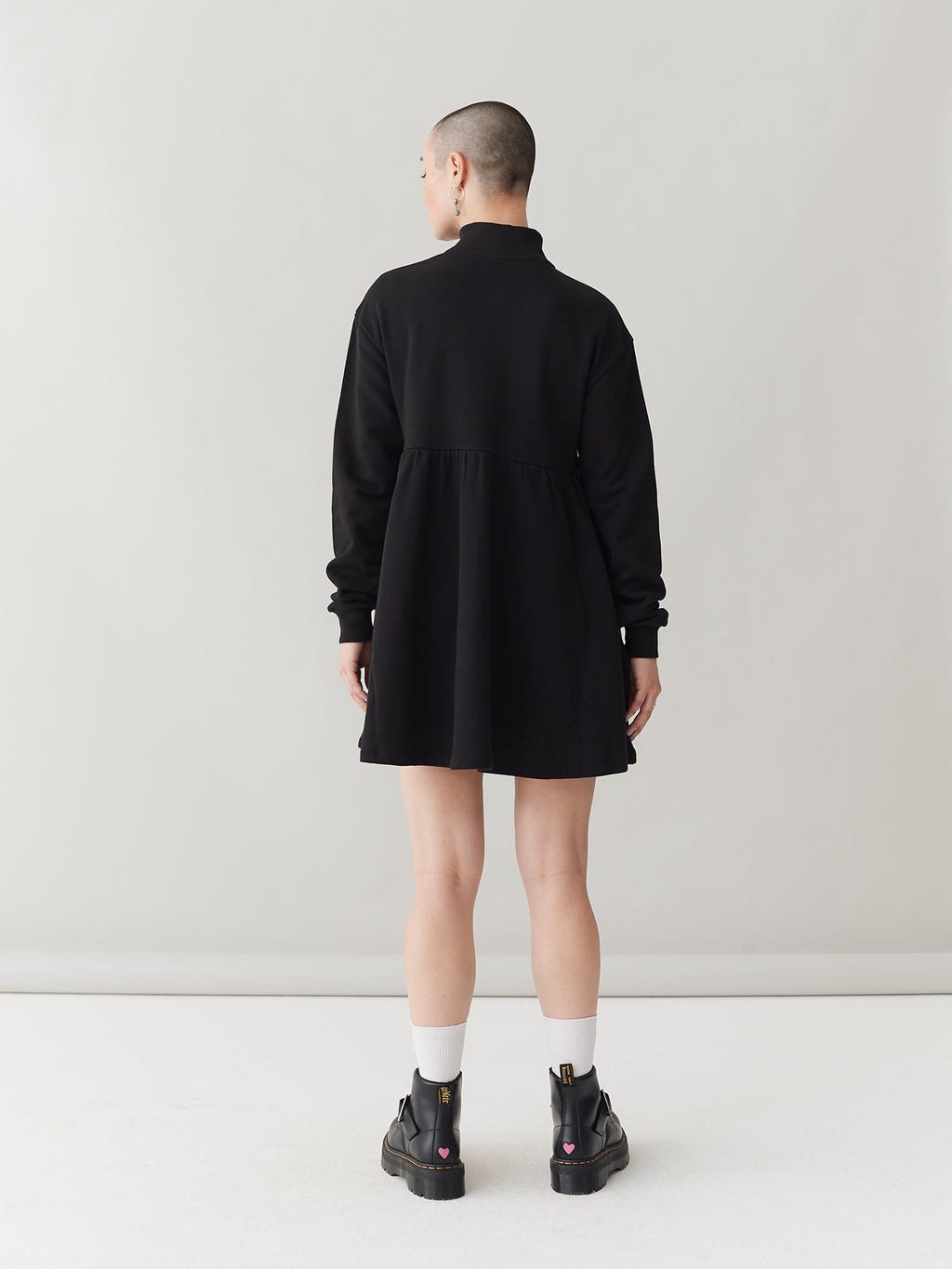 LO Sally Sweater Dress - Black