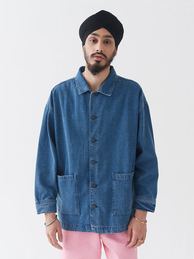 LO Chore Jacket - Blue Denim