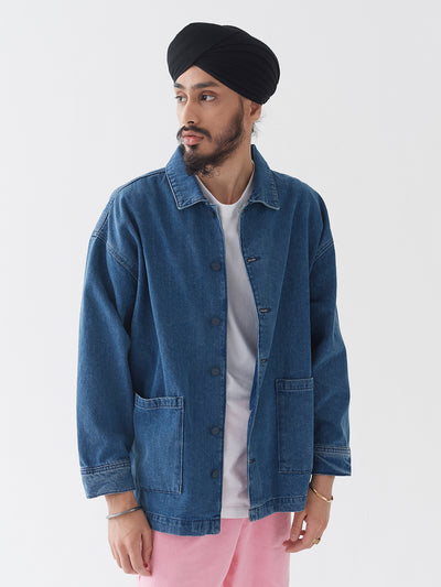 LO Chore Jacket - Blue Denim