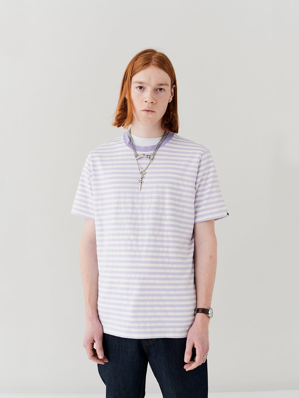 LO Mens Stripy Tee