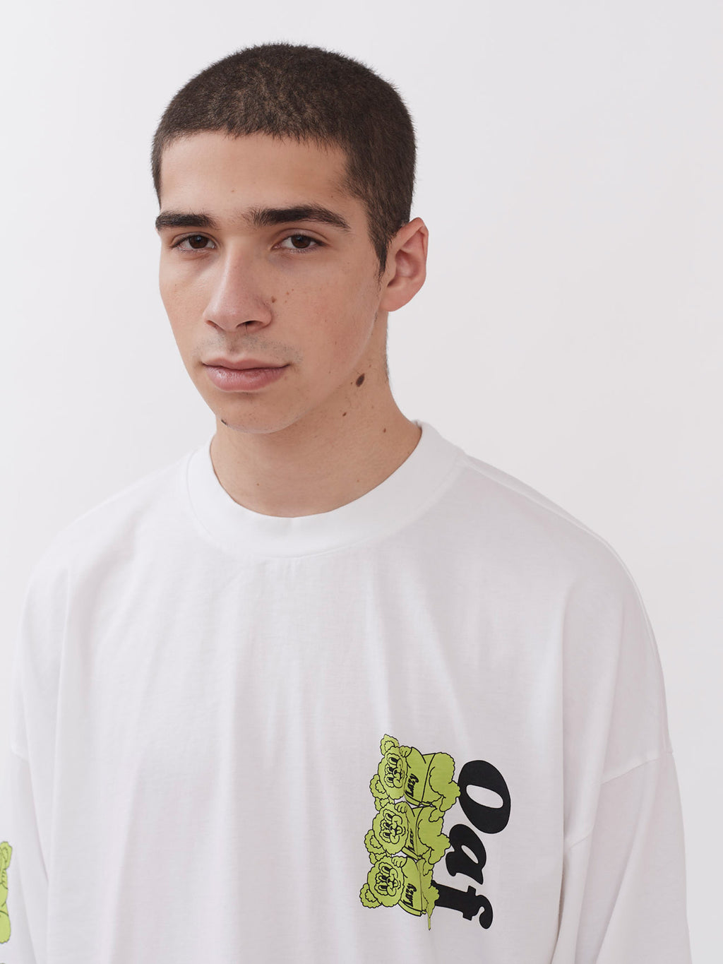 Lazy Oaf Bear With Me Long Sleeve T-Shirt