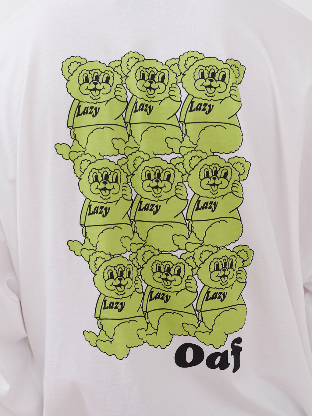 Lazy Oaf Bear With Me Long Sleeve T-Shirt