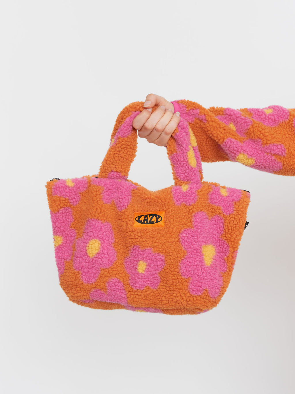 Lazy Oaf Summer Florals Fleece Tote