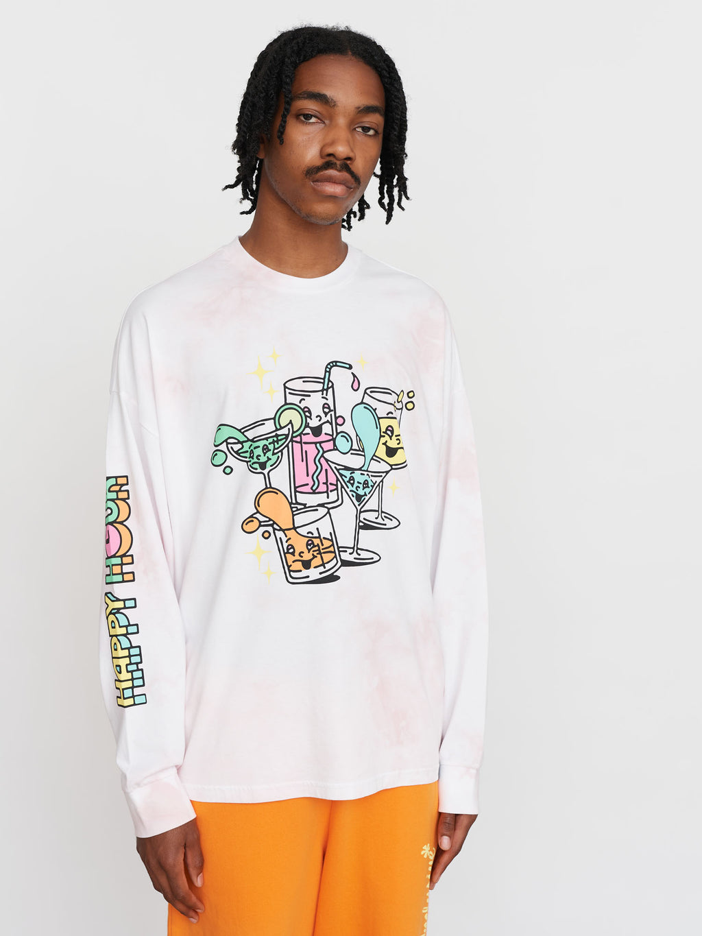 Lazy Oaf Happy Hour Long Sleeve T-Shirt