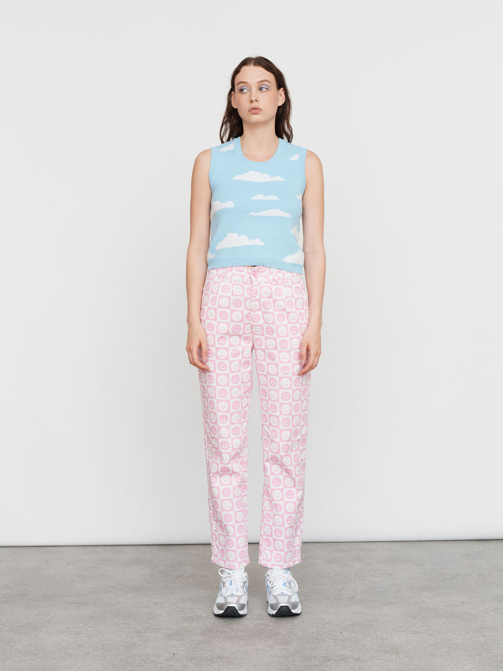 Lazy Oaf Happy Check Easy Pant