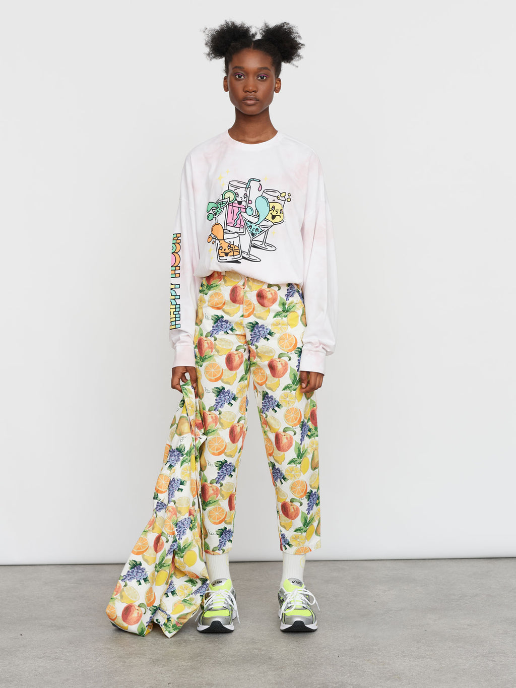 Lazy Oaf Happy Hour Long Sleeve T-Shirt